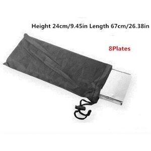 GreenZech (8Pcs) Gas Stove Wind Shield Outdoor Camping Picnic Cooking Burner Windproof Scr GreenZech (8Pcs) Gas Stove Wind Shield Outdoor Camping Picnic Cooking Burner Windproof Scr