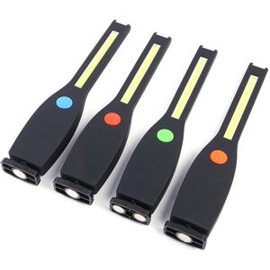 GreenZech (Green) Battery Powered COB LED 2 Modes Portable Flashlight Outdoor Camping Work GreenZech (Green) Battery Powered COB LED 2 Modes Portable Flashlight Outdoor Camping Work