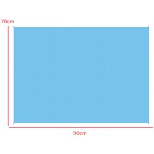 GreenZech (70*110cm, Blue Beach Blanket) Oxford Cloth Beach Mat Waterproof Folding Picnic GreenZech (70*110cm, Blue Beach Blanket) Oxford Cloth Beach Mat Waterproof Folding Picnic
