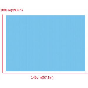 GreenZech (145*100cm, Blue Beach Blanket) Oxford Cloth Beach Mat Waterproof Folding Picnic GreenZech (145*100cm, Blue Beach Blanket) Oxford Cloth Beach Mat Waterproof Folding Picnic