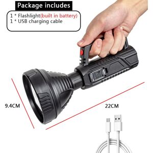 GreenZech (10W) Portable Lamp Strong Light Handheld Searchlight LED Outdoor Lighting Campi GreenZech (10W) Portable Lamp Strong Light Handheld Searchlight LED Outdoor Lighting Campi