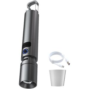 Unbranded Brightest Flashlight LED Portable Rechargeable Flashlights with Power Bank Des Unbranded Brightest Flashlight LED Portable Rechargeable Flashlights with Power Bank Des