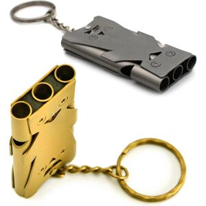 Unbranded (As show, One size) 2PCS emergency whistle, dual 180dB high decibel safety whist Unbranded (As show, One size) 2PCS emergency whistle, dual 180dB high decibel safety whist