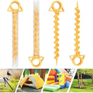 Unbranded (As show, One size) 4 Pcs Plastic Tent Pegs Orange Sardine Tent Peg with 4 Pcs P Unbranded (As show, One size) 4 Pcs Plastic Tent Pegs Orange Sardine Tent Peg with 4 Pcs P