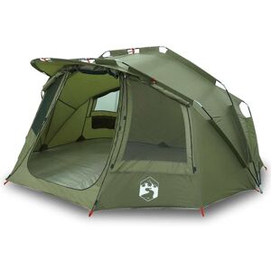 (olive green) vidaXL Fishing Tent 5-Person Lightweight Tent Camping Tent Shelter (olive green) vidaXL Fishing Tent 5-Person Lightweight Tent Camping Tent Shelter