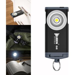 GreenZech (Green) 500LM Quick-release EDC LED Keychain Flashlight Magnetic Tail Type-C Cha GreenZech (Green) 500LM Quick-release EDC LED Keychain Flashlight Magnetic Tail Type-C Cha