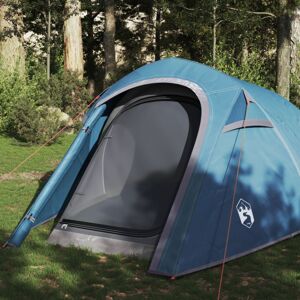 vidaXL Tunnel Tent 3 Person Blue Waterproof - Camping Tent vidaXL Tunnel Tent 3 Person Blue Waterproof - Camping Tent