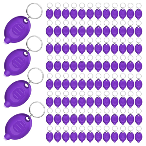 Unbranded 100 Pack 395nm UV Flashlight Mini Keychain- Portable UV Black Light Unbranded 100 Pack 395nm UV Flashlight Mini Keychain- Portable UV Black Light