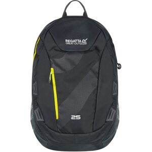 (One Size, Ebony/Neon Spring) Regatta Great Outdoors Altorock II 25 Litre Rucksa (One Size, Ebony/Neon Spring) Regatta Great Outdoors Altorock II 25 Litre Rucksa