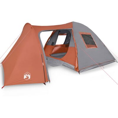 vidaXL Orange Family Tent Waterproof 6-Person - Tent vidaXL Orange Family Tent Waterproof 6-Person - Tent