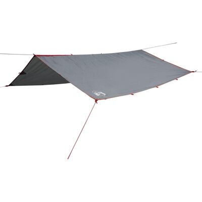 vidaXL Camping Tarp Grey and Orange Waterproof - Camping Tarp vidaXL Camping Tarp Grey and Orange Waterproof - Camping Tarp