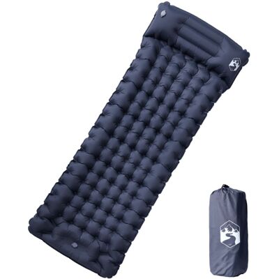 vidaXL - Self-Inflating Mat - Grey - 1-Person - Sleeping Mat vidaXL - Self-Inflating Mat - Grey - 1-Person - Sleeping Mat