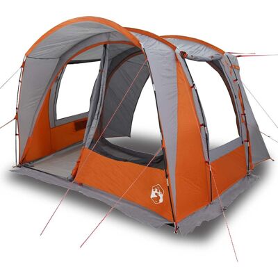 vidaXL Car Tent 4-Person Grey and Orange Waterproof - Car Tent vidaXL Car Tent 4-Person Grey and Orange Waterproof - Car Tent