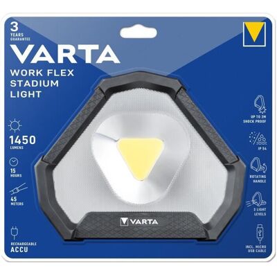 VARTA Work Flex Stadium Light 12W 1450lm VARTA Work Flex Stadium Light 12W 1450lm