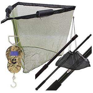 DNA Leisure 42" Landing Net Dual Float Carp Coarse Fishing with 2m 2pc Pole Hand DNA Leisure 42" Landing Net Dual Float Carp Coarse Fishing with 2m 2pc Pole Hand