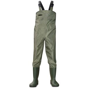 (Foot Size UK12, Green) Dirt Boot Nylon Chest Waders 100% Waterproof Fly Coarse (Foot Size UK12, Green) Dirt Boot Nylon Chest Waders 100% Waterproof Fly Coarse
