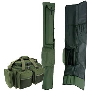 NGT CARP FISHING XPR BAG & ROD HOLDALL FOR 12FT RODS AND FISHING REELS NGT CARP FISHING XPR BAG & ROD HOLDALL FOR 12FT RODS AND FISHING REELS
