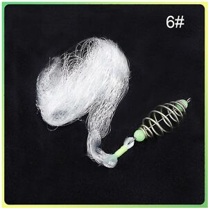 Unbranded (6 size 3cmx3cm) 10pcs Fishing Net Luminous Bead Spring Sticky Trap Netting Sea Unbranded (6 size 3cmx3cm) 10pcs Fishing Net Luminous Bead Spring Sticky Trap Netting Sea