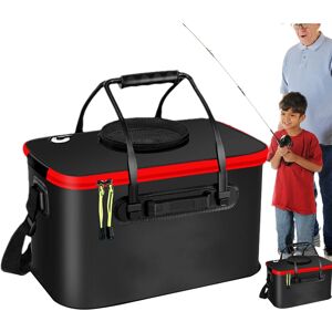 Unbranded (35cm) Portable Fishing Bucket Live Fish Lures Bucket - EVA Folding Fish Conta Unbranded (35cm) Portable Fishing Bucket Live Fish Lures Bucket - EVA Folding Fish Conta