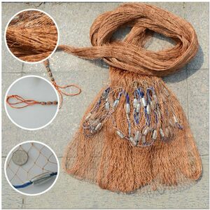 Unbranded Fishing 8ft 24m Net Bait Easy Throw Hand Casting 34" Strong Nylon Mesh Fish Unbranded Fishing 8ft 24m Net Bait Easy Throw Hand Casting 34" Strong Nylon Mesh Fish