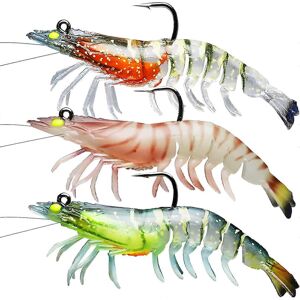 Unbranded (As show, One size) Soft Lures for Carp Pike Trout Bass Fishing Plugbait with BK Unbranded (As show, One size) Soft Lures for Carp Pike Trout Bass Fishing Plugbait with BK