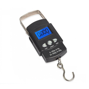 Semoic 1Pcs 50Kg Travel Scale Digital Fishing with Ruler Semoic 1Pcs 50Kg Travel Scale Digital Fishing with Ruler