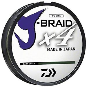 Daiwa J-Braid X4 Dark Green - Braided Fishing Line Daiwa J-Braid X4 Dark Green - Braided Fishing Line