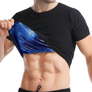 DiULi Men Sauna T Shirts Sweat Sauna Suit Body Shaper Slimming Weight Loss DiULi Men Sauna T Shirts Sweat Sauna Suit Body Shaper Slimming Weight Loss