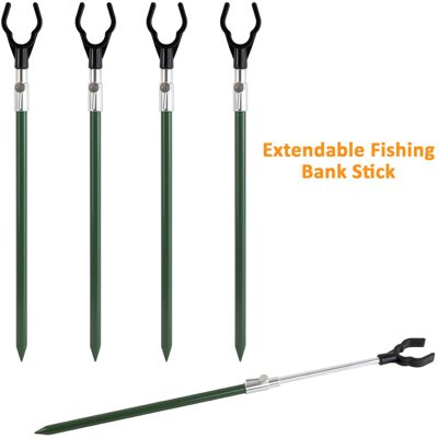 DENNY INT LTD (4 X BANK STICKS) Fishing Adjustable Extending Banksticks Telescopic Bank Sticks DENNY INT LTD (4 X BANK STICKS) Fishing Adjustable Extending Banksticks Telescopic Bank Sticks