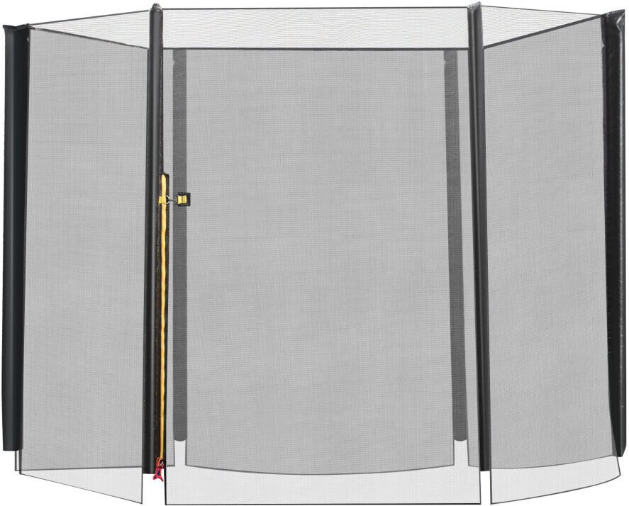 HOMCOM 8' Trampoline Bounce Safety Fence Round Enclosure Net 6 Poles