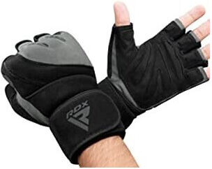 RDX Sports (L) RDX Weight Lifting Gloves for Gym Workout Wrist Support