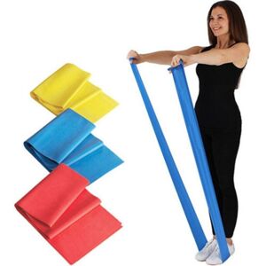 FitKit Resistance Band - 1.5M or 2M - Pilates - Strength Training - Stretch Band FitKit Resistance Band - 1.5M or 2M - Pilates - Strength Training - Stretch Band