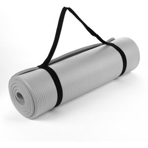 TnP Accessories (Light Grey) NBR Yoga Mat for Pilates Gym Exercise 15mm Thick TnP Accessories (Light Grey) NBR Yoga Mat for Pilates Gym Exercise 15mm Thick