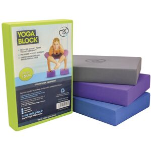 Fitness Mad Purple Yoga Block - Support for Inversions & Poses Fitness Mad Purple Yoga Block - Support for Inversions & Poses