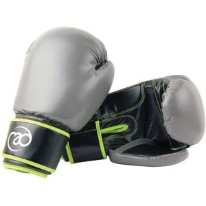 Fitness Mad PVC Sparring Gloves Green/Grey Boxing Gloves 10oz-14oz Fitness Mad PVC Sparring Gloves Green/Grey Boxing Gloves 10oz-14oz