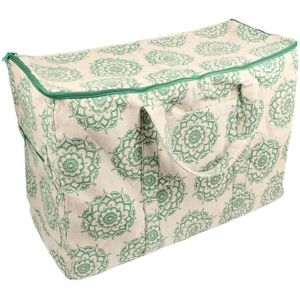 Fitness Mad Yoga Pilates Teachers Kit Bag Extra Large Jute Cotton - Green Fitness Mad Yoga Pilates Teachers Kit Bag Extra Large Jute Cotton - Green