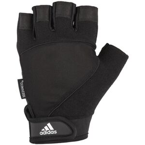 (Black, S) Adidas Half Finger Performance Weight Lifting Gloves Training (Black, S) Adidas Half Finger Performance Weight Lifting Gloves Training