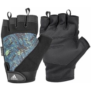 (Blue, S) Adidas Half Finger Performance Weight Lifting Gloves Training (Blue, S) Adidas Half Finger Performance Weight Lifting Gloves Training