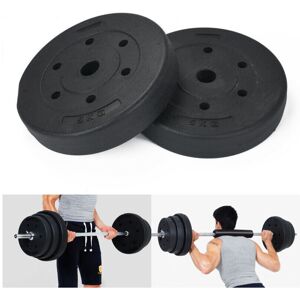 Unbranded (5kgx4 = 20kg ) Weight Plates Set Vinyl Standard Gym Barbell Unbranded (5kgx4 = 20kg ) Weight Plates Set Vinyl Standard Gym Barbell
