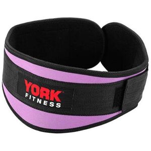 York Fitness York 6" Women's Weight Lifting Belt Gym Exercise Back Support - L/XL York Fitness York 6" Women's Weight Lifting Belt Gym Exercise Back Support - L/XL