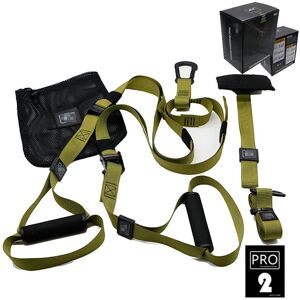 Unbranded (Green Pro 2) Home Gym Suspension Resistance Training Strap Unbranded (Green Pro 2) Home Gym Suspension Resistance Training Strap