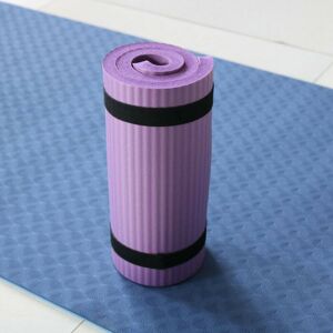 Unbranded (Purple) 15mm Yoga Pad Mat Gym Fitness Pilates Exercise Unbranded (Purple) 15mm Yoga Pad Mat Gym Fitness Pilates Exercise
