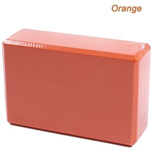 Unbranded (Orange) Yoga Block Pilates Foam Foaming Brick Fitness Exercise Stretch Health S Unbranded (Orange) Yoga Block Pilates Foam Foaming Brick Fitness Exercise Stretch Health S