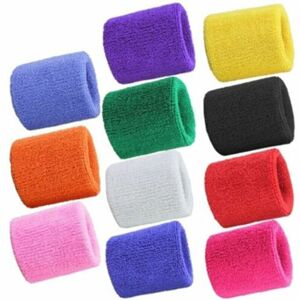 Unbranded Wrist Sweat Band Sports Set Gym Sweatband Fitness Towel Fancy Dress Run Wristban Unbranded Wrist Sweat Band Sports Set Gym Sweatband Fitness Towel Fancy Dress Run Wristban