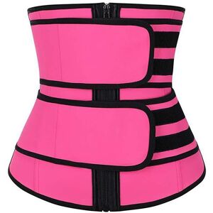 Unbranded (Pink, 2XL) Sauna Sweat Body Shaper Tummy Control Slimmer Women Waist Trainer Ne Unbranded (Pink, 2XL) Sauna Sweat Body Shaper Tummy Control Slimmer Women Waist Trainer Ne
