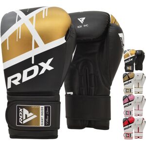 RDX Sports (Black, 8OZ) RDX Boxing Gloves Sparring Muay Thai Kickboxing RDX Sports (Black, 8OZ) RDX Boxing Gloves Sparring Muay Thai Kickboxing