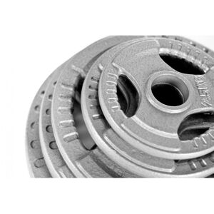 TnP Accessories (2 x 10Kg) Olympic Weight Plates Disc Cast Iron 2" Tri Grip TnP Accessories (2 x 10Kg) Olympic Weight Plates Disc Cast Iron 2" Tri Grip