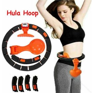 Unbranded SMART HULA HOOP LOSE WEIGHT FITNESS SPORTS AUTO COUNTING CIRCLE DETACHABLE HOOPS Unbranded SMART HULA HOOP LOSE WEIGHT FITNESS SPORTS AUTO COUNTING CIRCLE DETACHABLE HOOPS