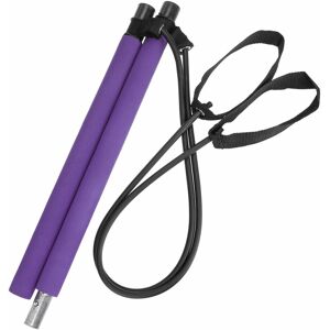 GreenZech (Purple) Portable Yoga Exercise Pilates Bar Resistance Bands Workout Gym Stick F GreenZech (Purple) Portable Yoga Exercise Pilates Bar Resistance Bands Workout Gym Stick F