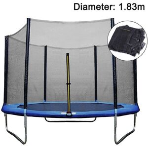 Unbranded Children's 6ft Strong Security Trampoline Net With Zipper Door Enclosure Unbranded Children's 6ft Strong Security Trampoline Net With Zipper Door Enclosure